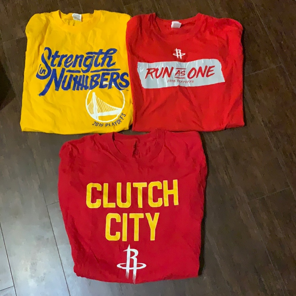 Basketball T-Shirts Lot of 3
